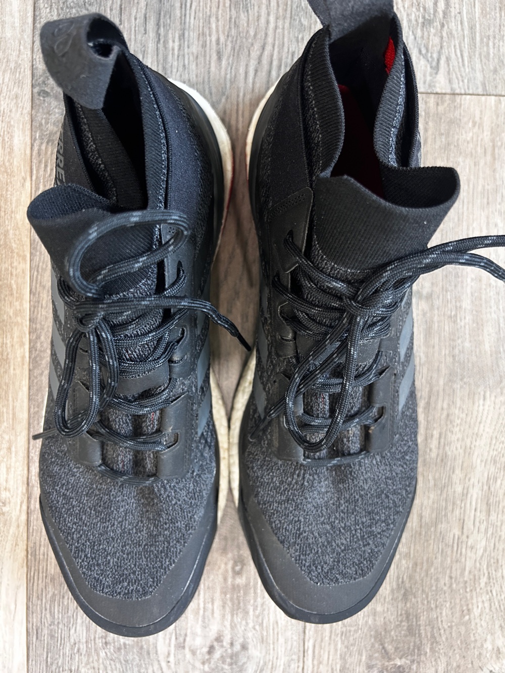 adidas TERREX FREE HIKER Hiking Shoes | Black | Men's 10.5 - Picture 7 of 13